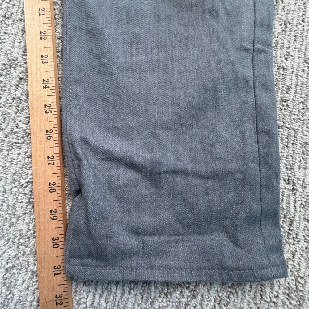 Levi's 501 Jeans Mens 31x32 Grey Original Fit Straight Leg Button Fly Denim